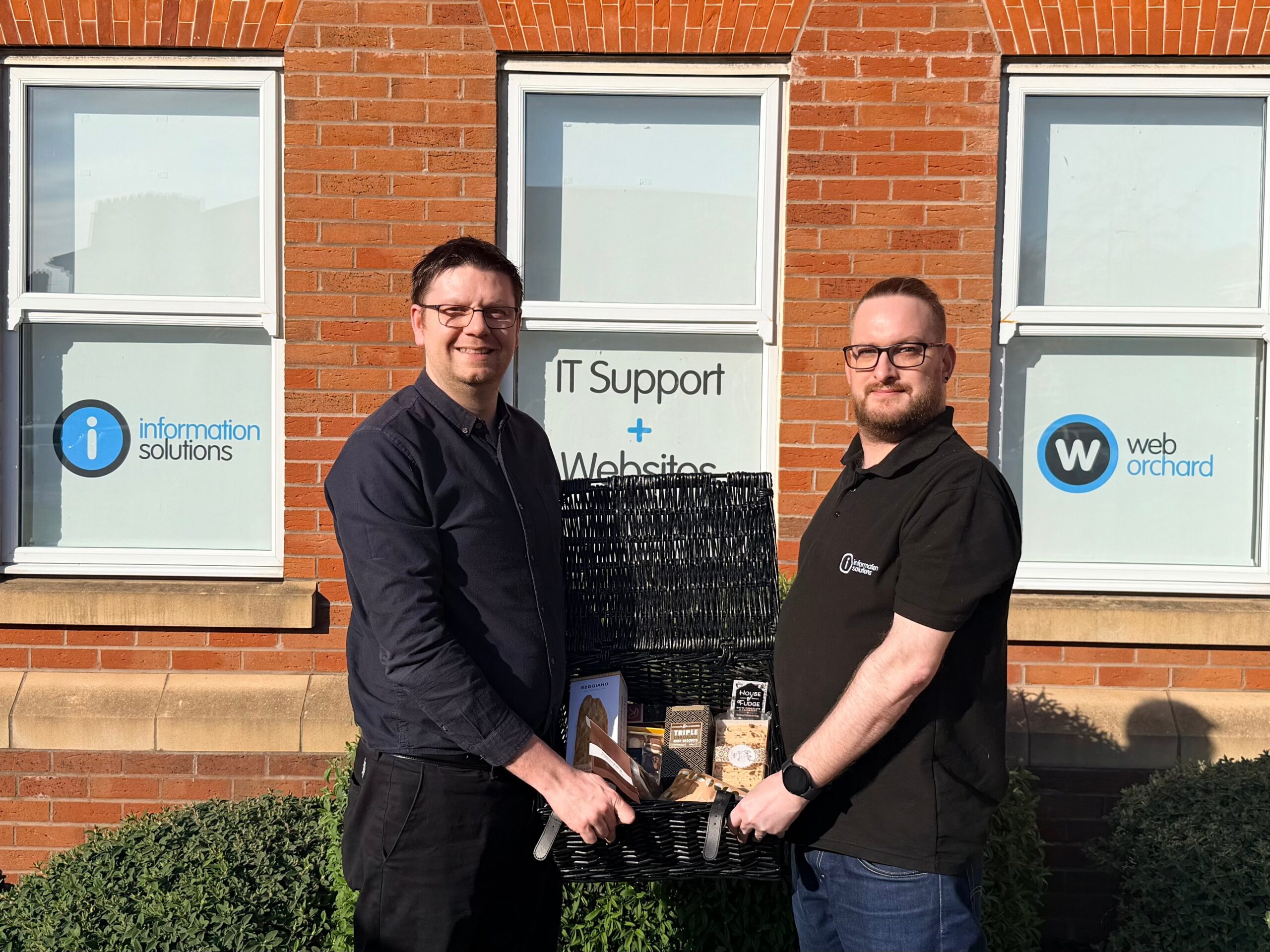 Andy Lowe - IT Technician and Pete White - Director at Information Solutions
